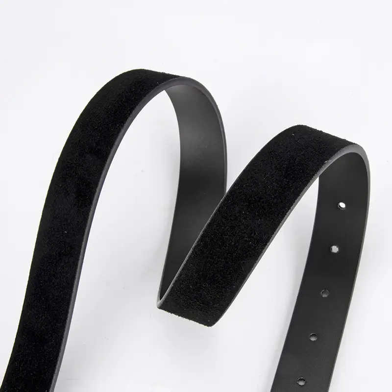 Women's Frosted Square Buckle Leather Belt Brown - Image 17