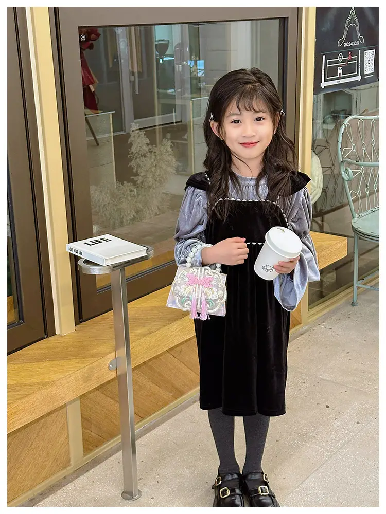 Cute Princess Pearl Shoulder Bag for Girls — feature 16