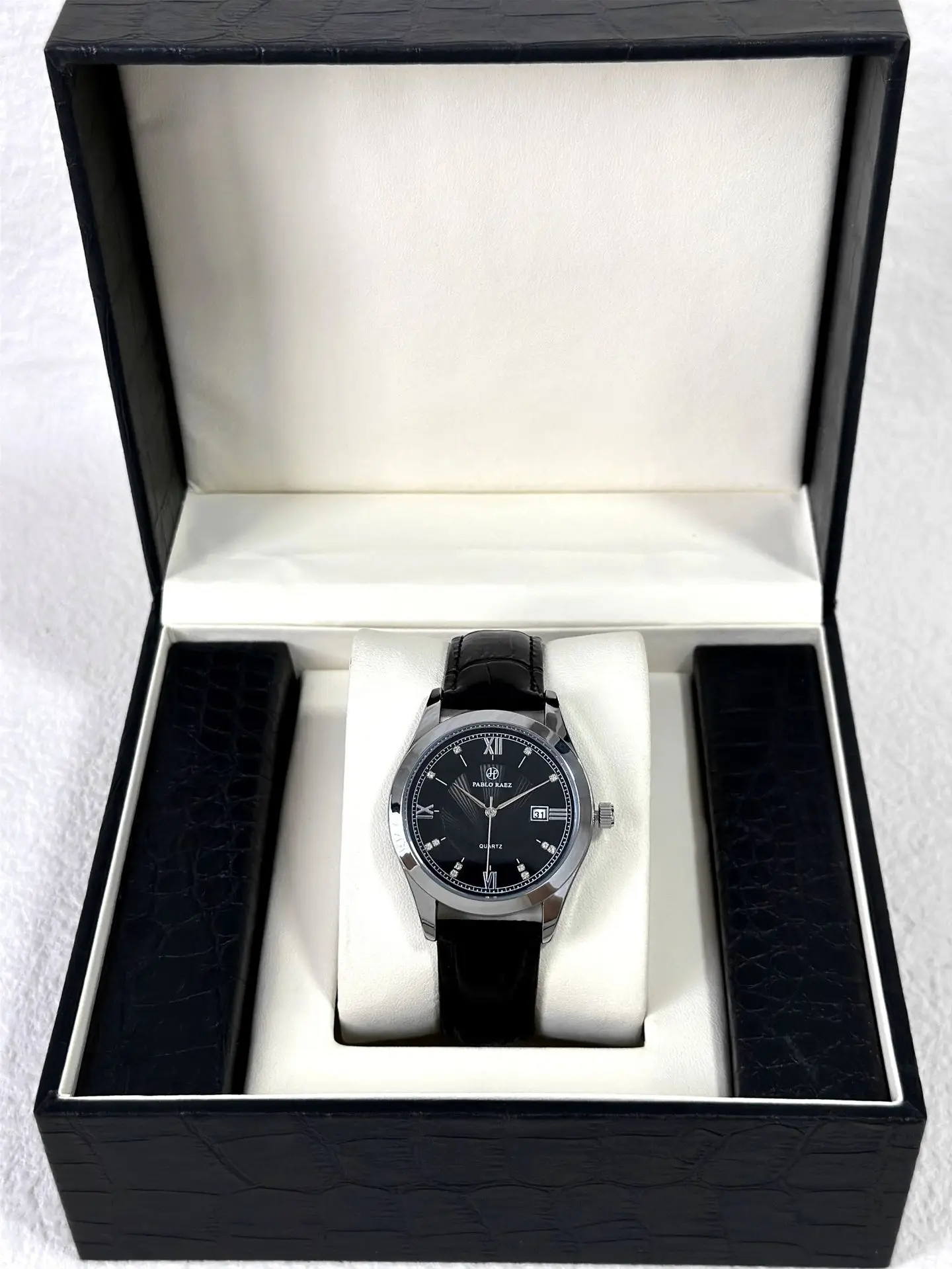 Pablo Raez Brown Men's Watch with Rose Gold Strap — feature 18