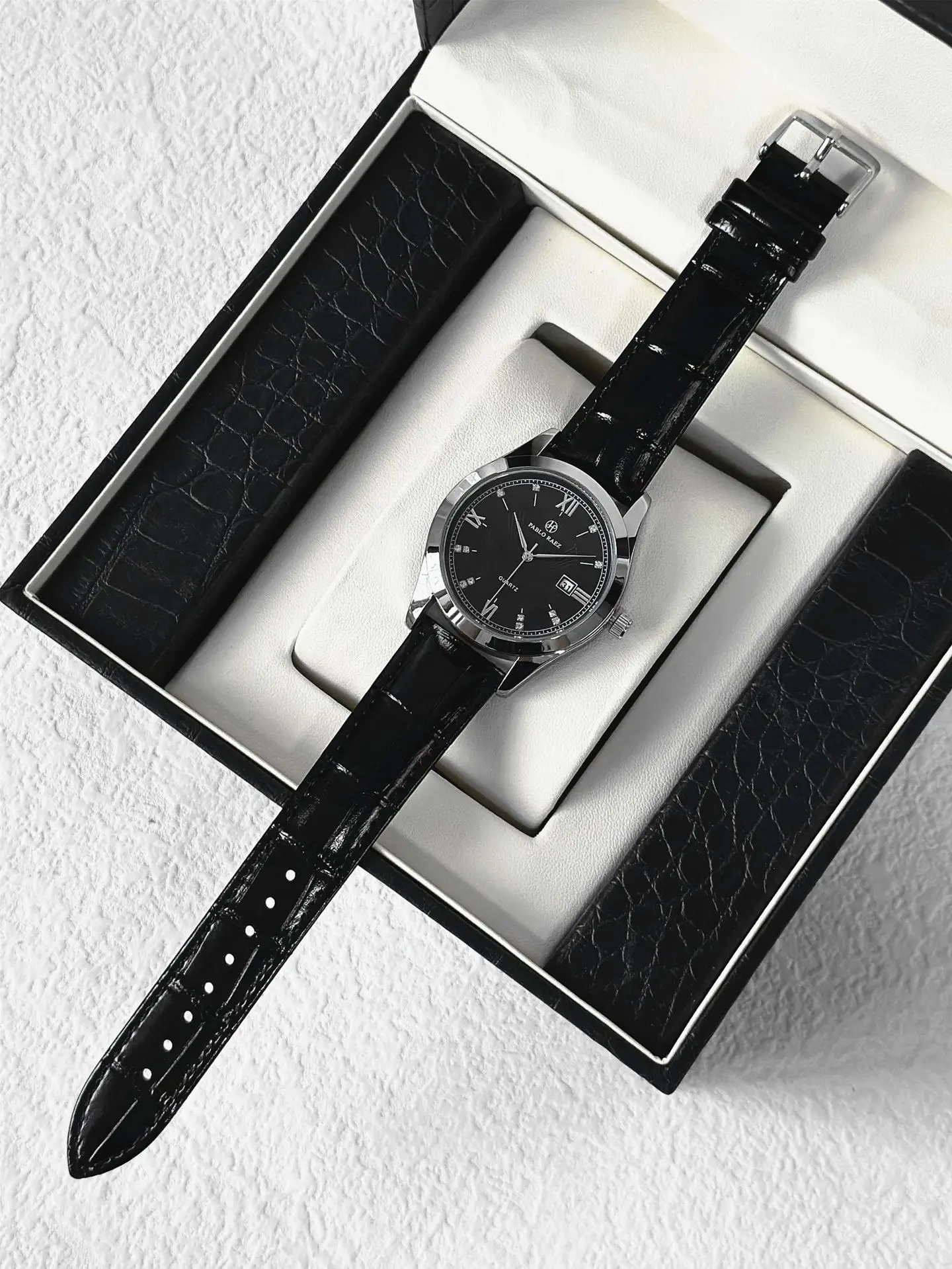 Pablo Raez Brown Men's Watch with Rose Gold Strap — feature 21