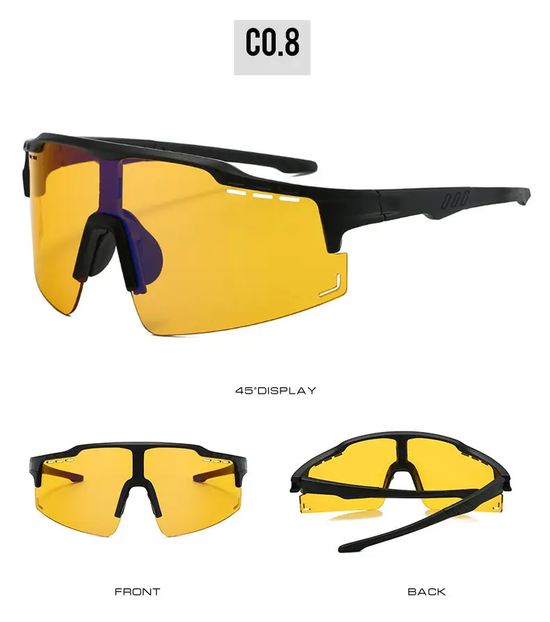Men Women Night Running Sunglasses Photochromic Black Frame β feature 18