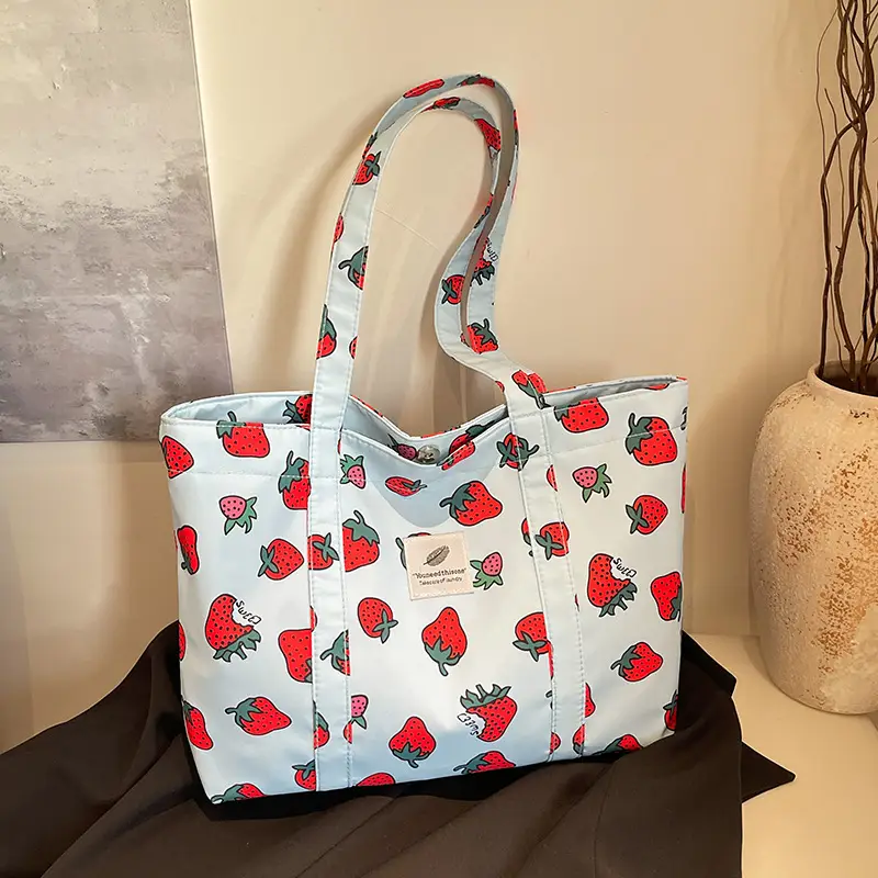Women's Printed Nylon Shoulder Bags Large Capacity 2024 - Image 5