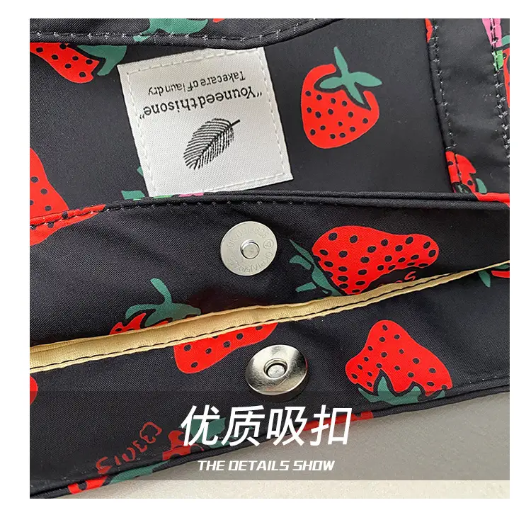 Women's Printed Nylon Shoulder Bags Large Capacity 2024 — feature 5