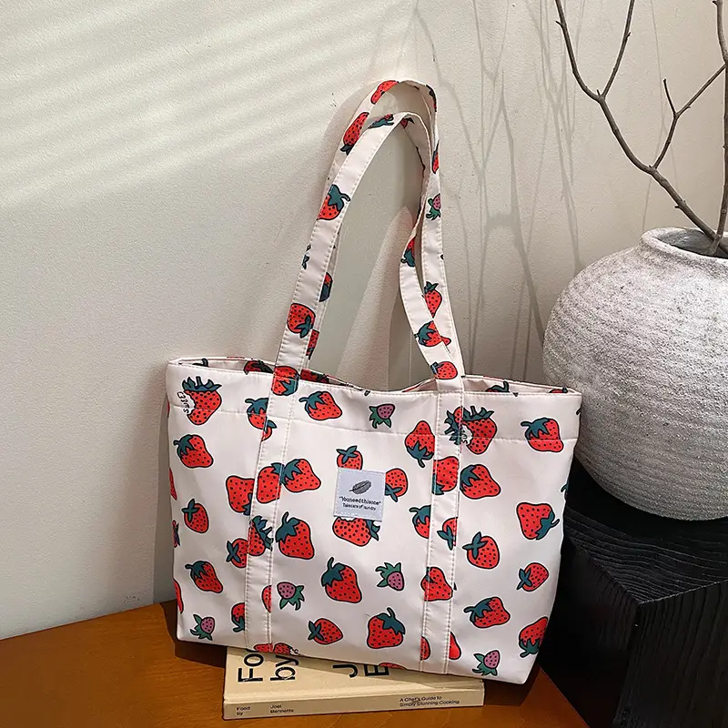 Women's Printed Nylon Shoulder Bags Large Capacity 2024 - Image 2