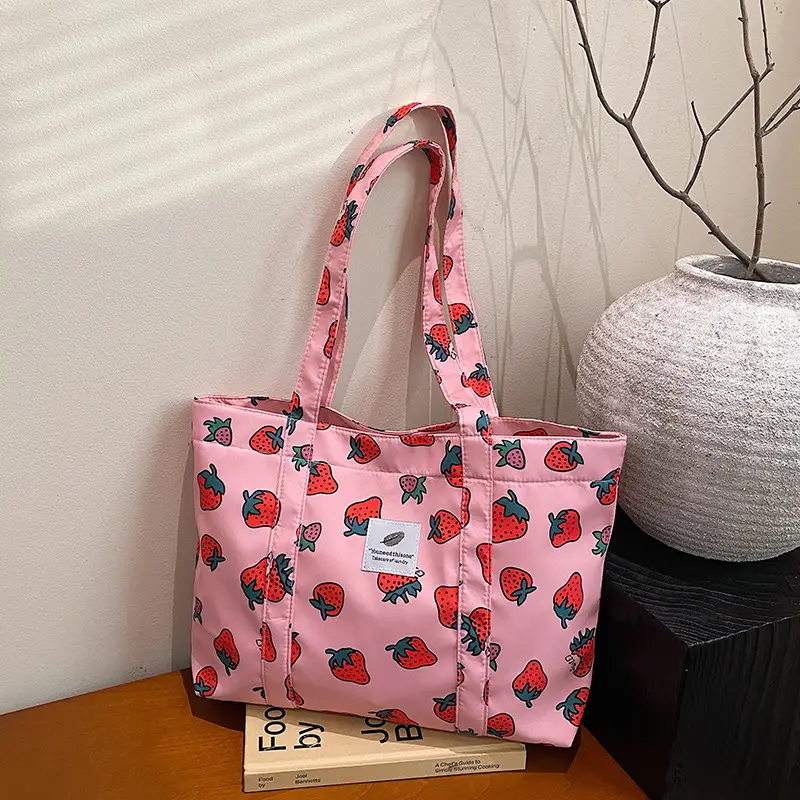 Women's Printed Nylon Shoulder Bags Large Capacity 2024 - Image 3