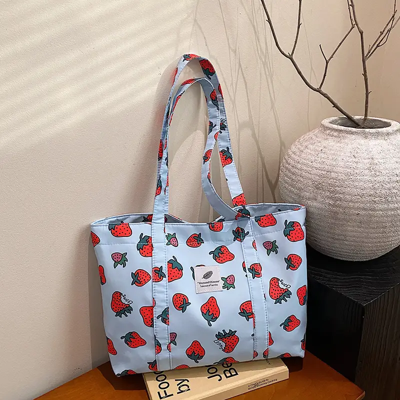 Women's Printed Nylon Shoulder Bags Large Capacity 2024 - Image 4