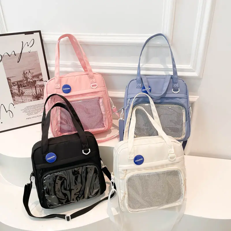 Transparent Korean Style Shoulder Bag Large Capacity