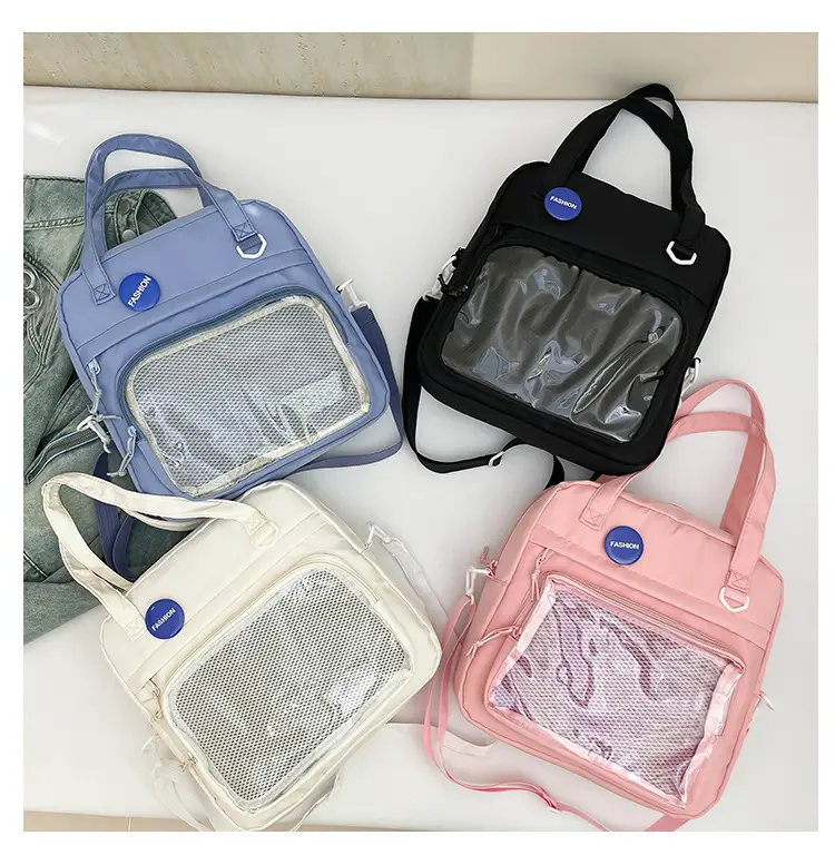 Transparent Korean Style Shoulder Bag Large Capacity — feature 11