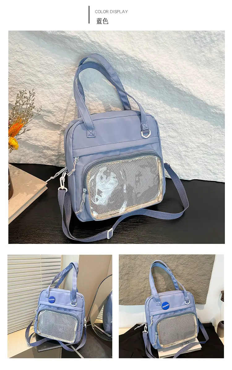 Transparent Korean Style Shoulder Bag Large Capacity — feature 15