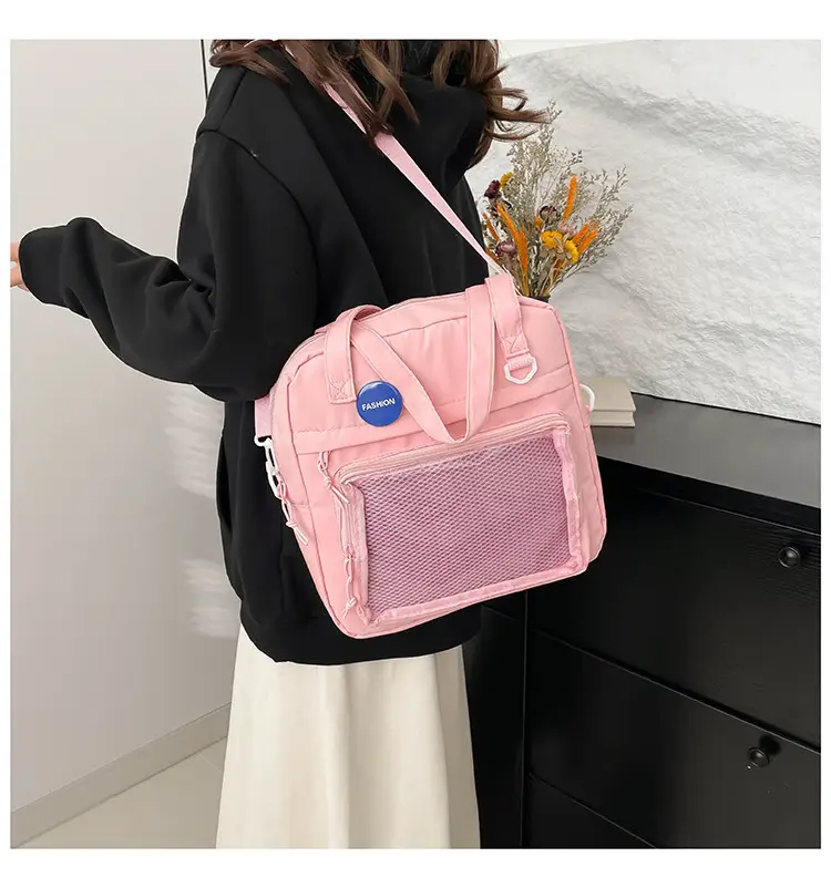 Transparent Korean Style Shoulder Bag Large Capacity — feature 25