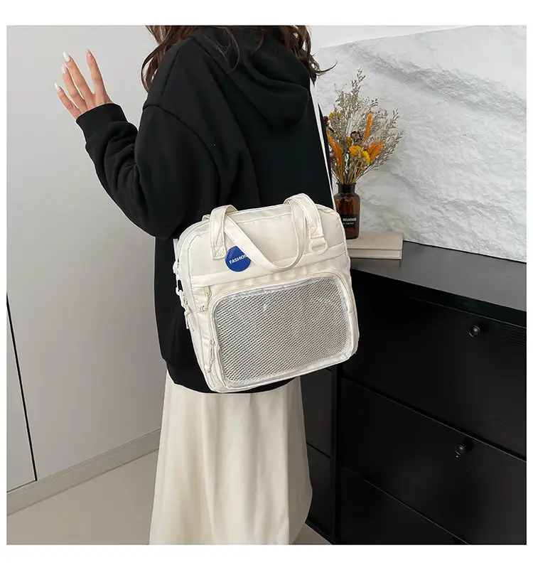 Transparent Korean Style Shoulder Bag Large Capacity — feature 30