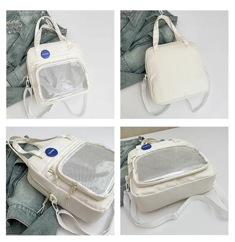 Transparent Korean Style Shoulder Bag Large Capacity — feature 9