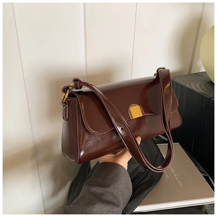 Retro Texture Crossbody Bag Women Gold 2024 — feature 17