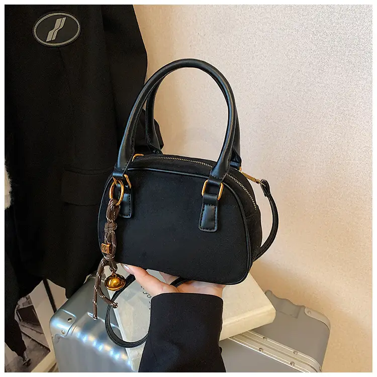 Pink Matte Crossbody Bag for Women Autumn Winter 2026 — feature 14