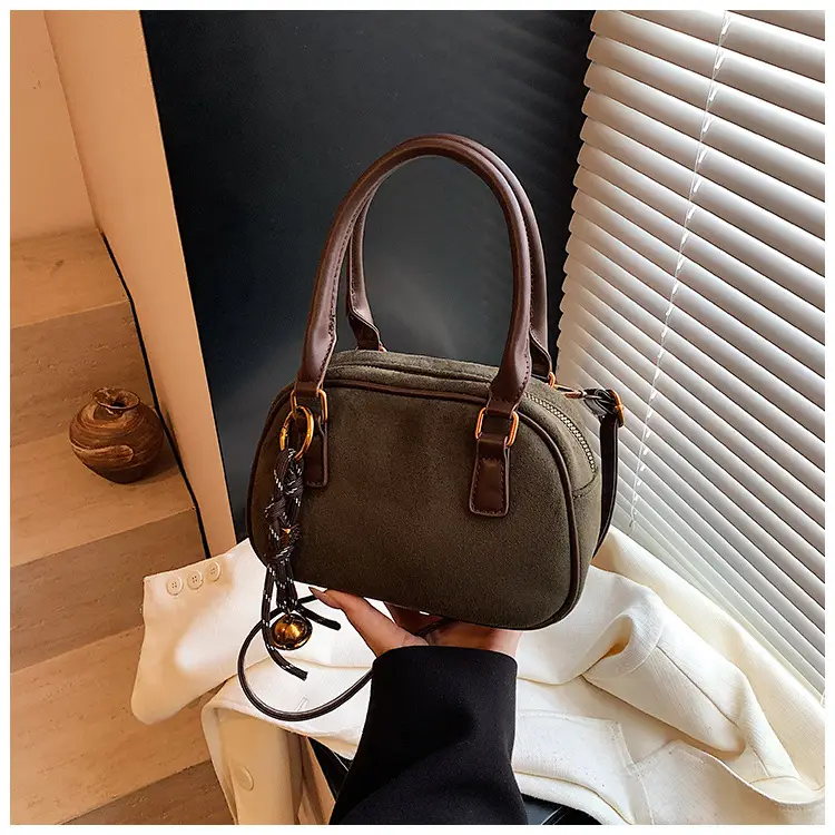 Pink Matte Crossbody Bag for Women Autumn Winter 2026 — feature 16
