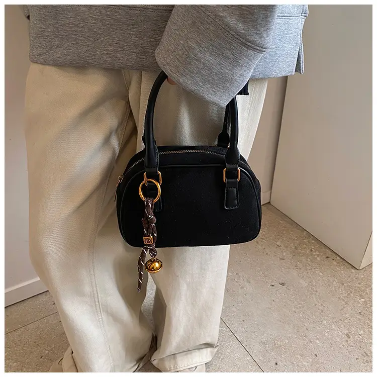 Pink Matte Crossbody Bag for Women Autumn Winter 2026 — feature 26
