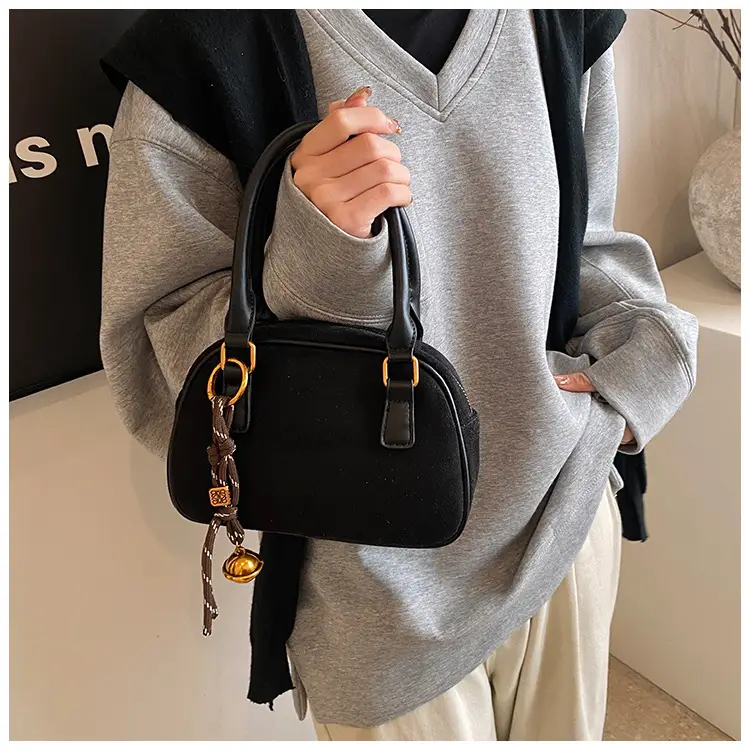 Pink Matte Crossbody Bag for Women Autumn Winter 2026 — feature 27