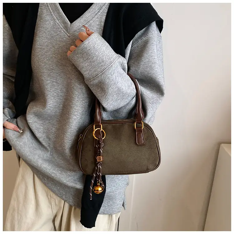 Pink Matte Crossbody Bag for Women Autumn Winter 2026 — feature 29