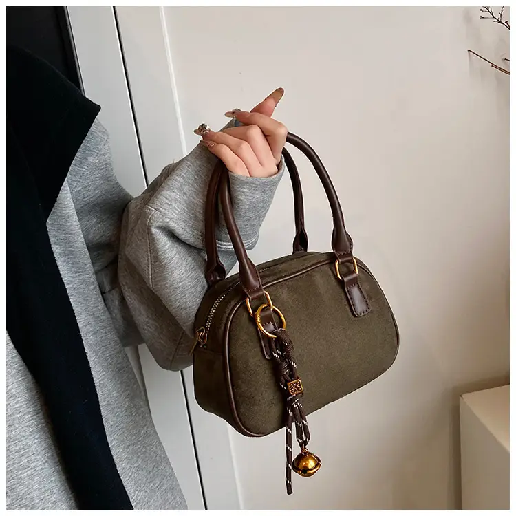 Pink Matte Crossbody Bag for Women Autumn Winter 2026 — feature 31