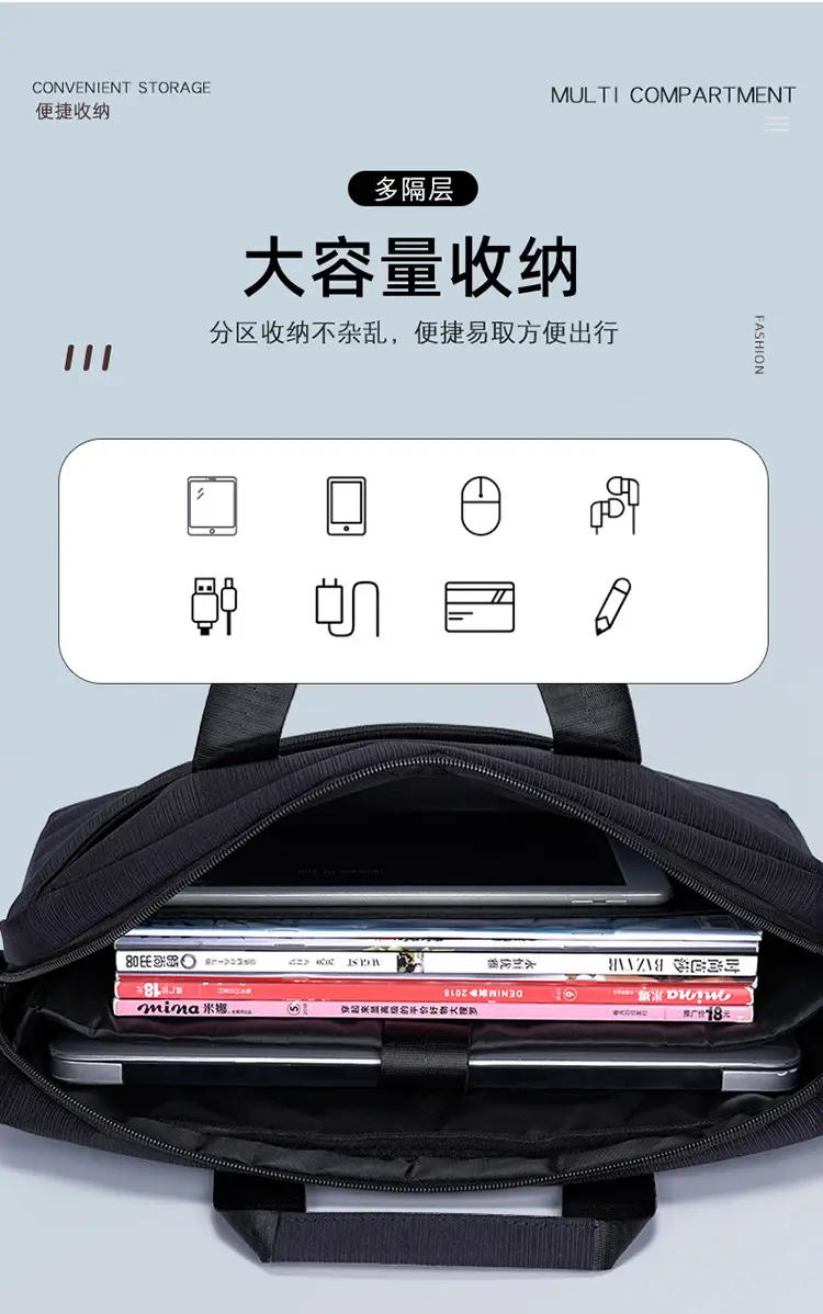High-End Laptop Bag 15.6" Business Gift — feature 9