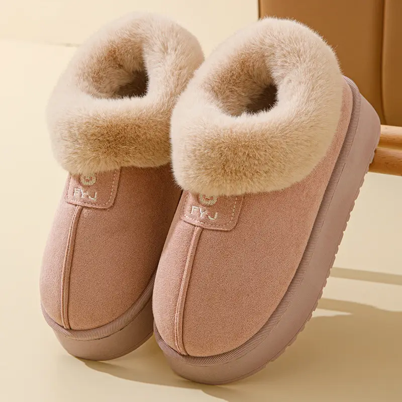 Thick-soled cotton-padded shoes women's winter 2024 new fashion thickened cool Ruyi warm cotton-padded swell women's outdoor snow boots - Image 2