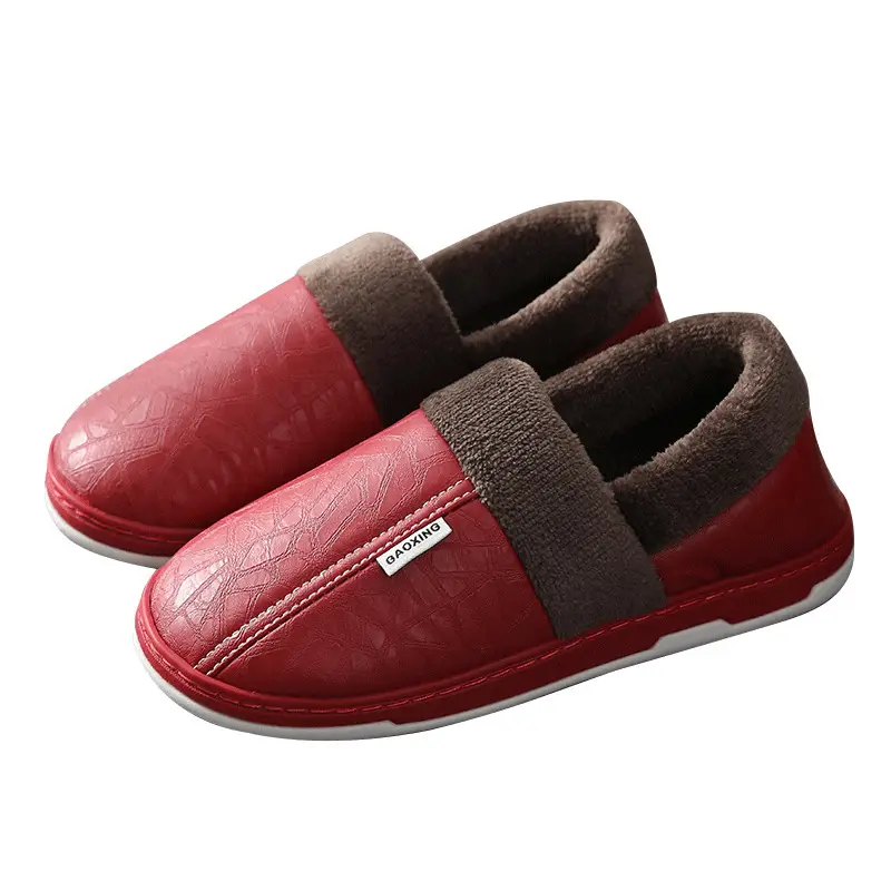 Cotton Moon Shoes Lightweight and Soft Feeling Shoes Women's Thick-soled Shoes Autumn and Winter Home Indoor Couple's New Warm Shoes Warm - Image 9