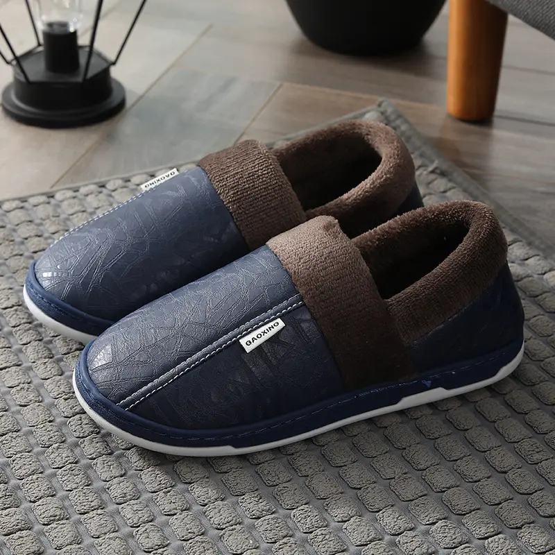 Cotton Moon Shoes Lightweight and Soft Feeling Shoes Women's Thick-soled Shoes Autumn and Winter Home Indoor Couple's New Warm Shoes Warm - Image 4