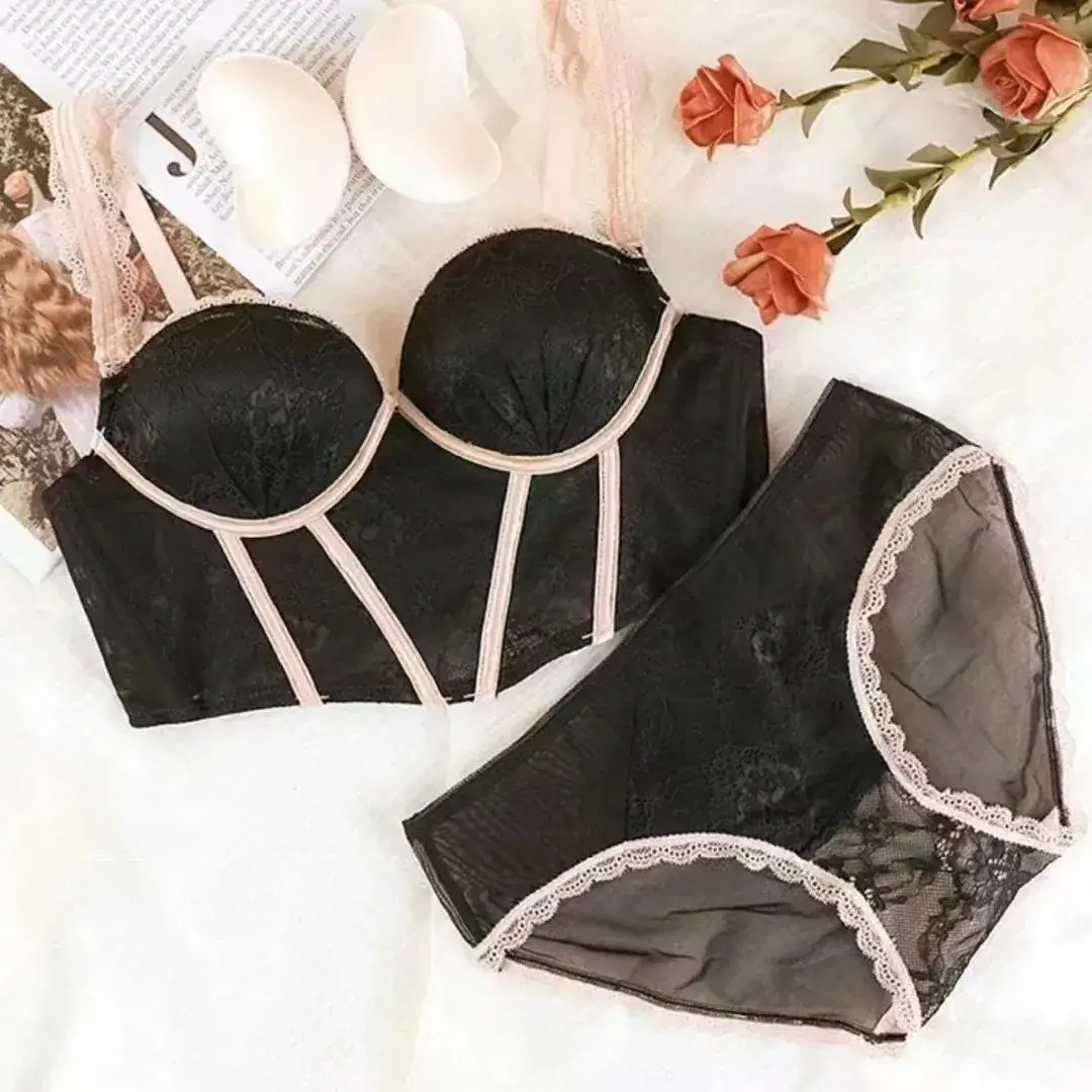 Adjustable Push-Up French Style Bra for Women - Image 9