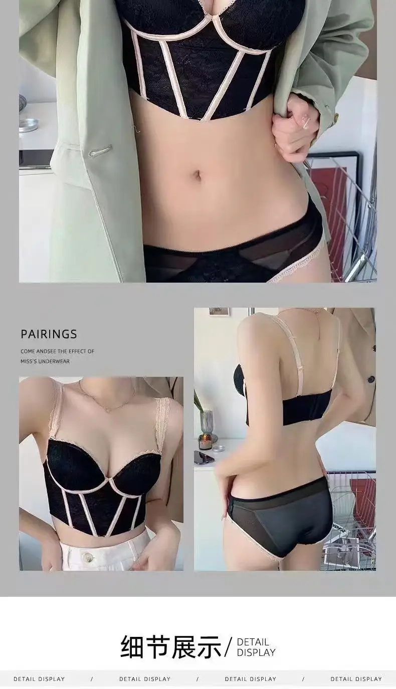 Adjustable Push-Up French Style Bra for Women — feature 10