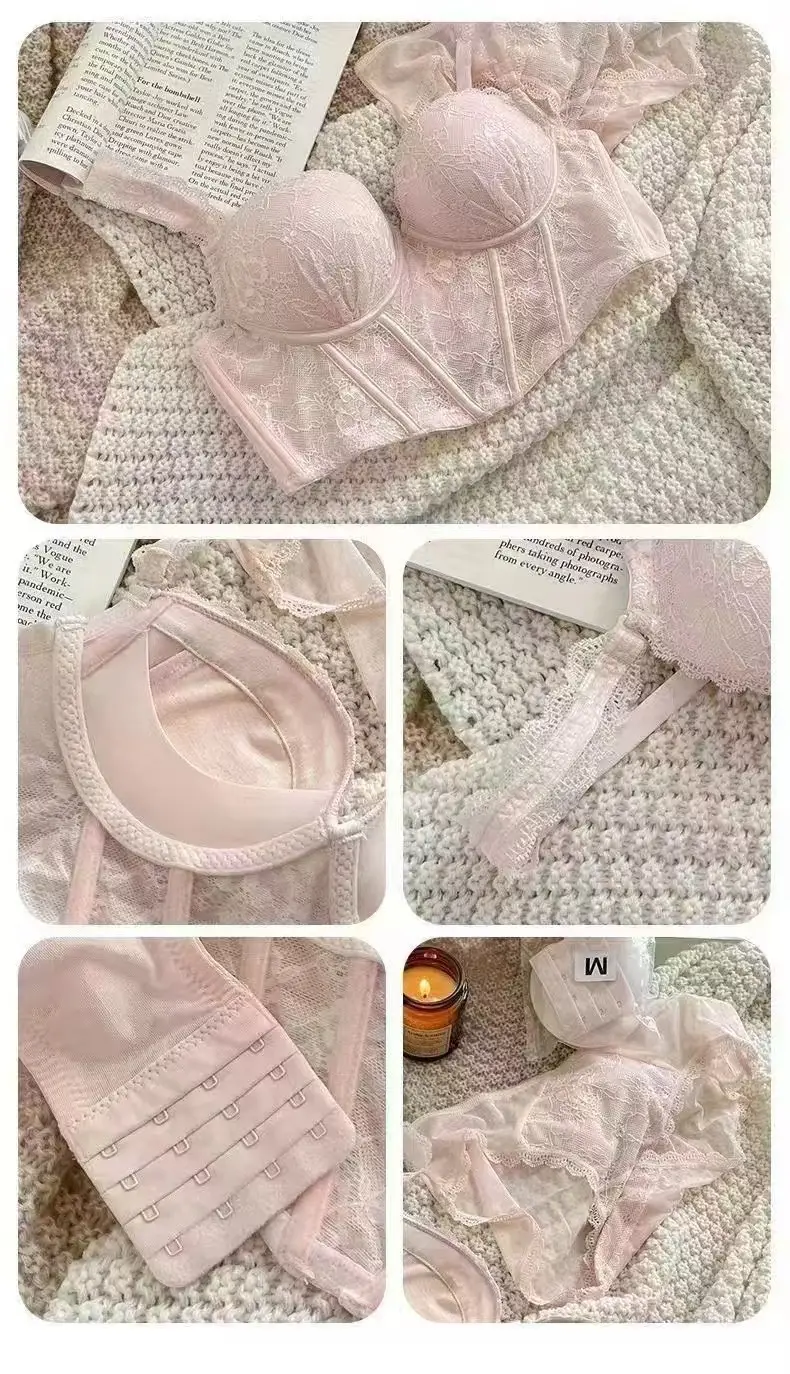 Adjustable Push-Up French Style Bra for Women — feature 11