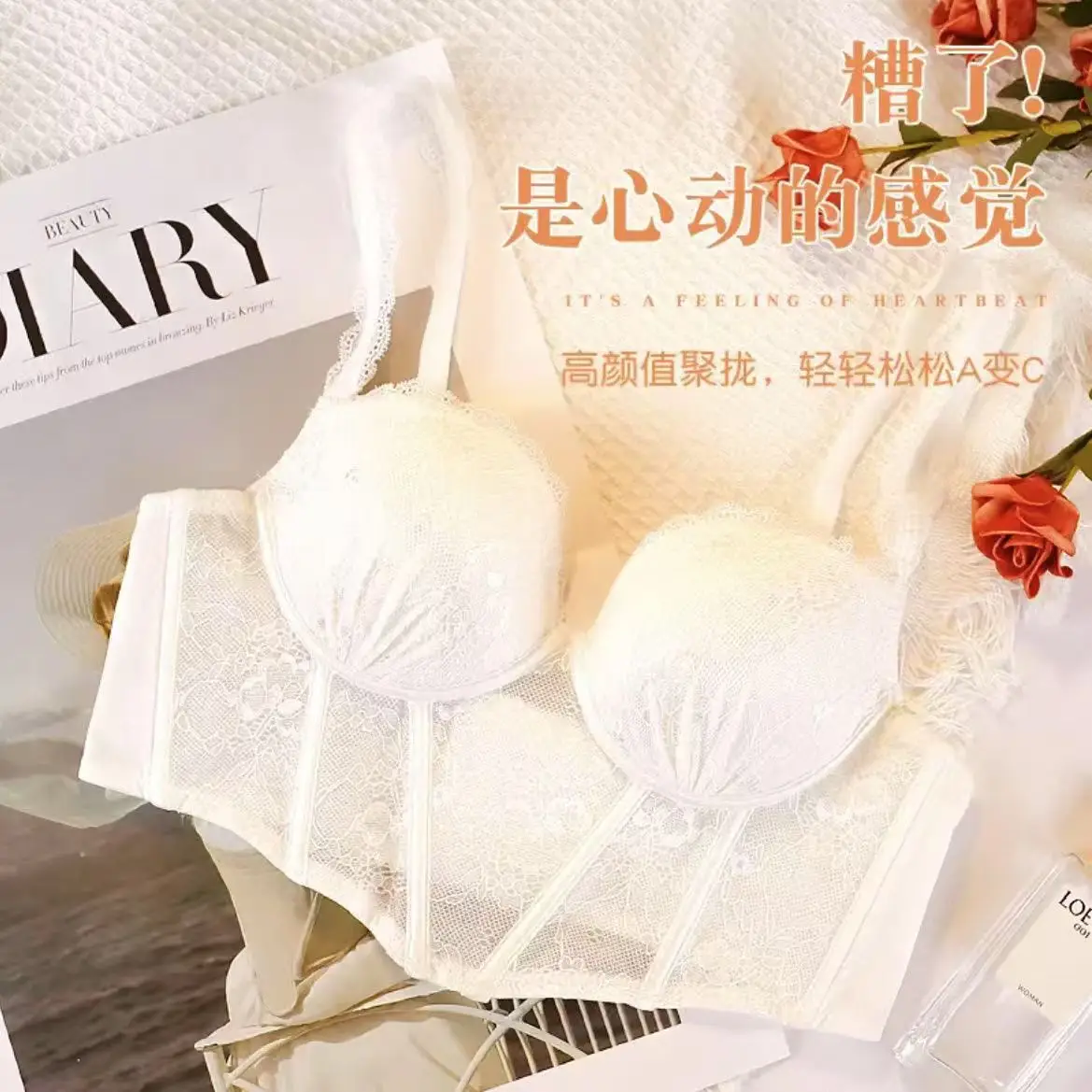 Adjustable Push-Up French Style Bra for Women — feature 21