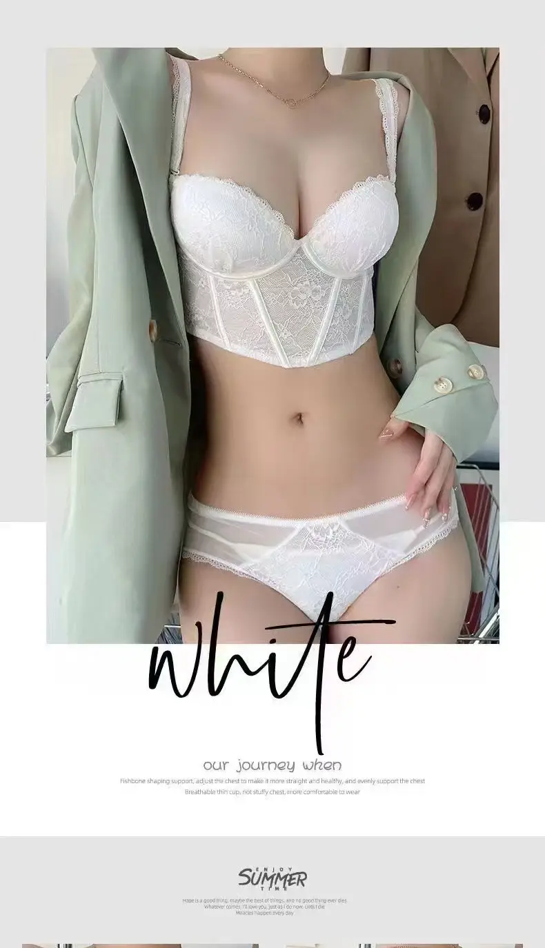 Adjustable Push-Up French Style Bra for Women — feature 8