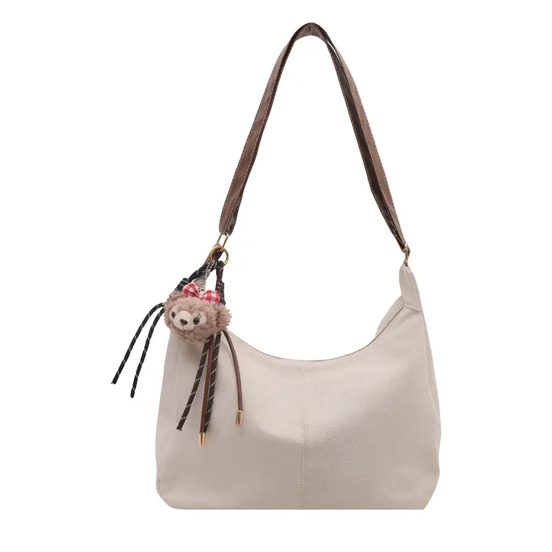 Black Retro Shoulder Messenger Bag for Women 2024 - Image 2