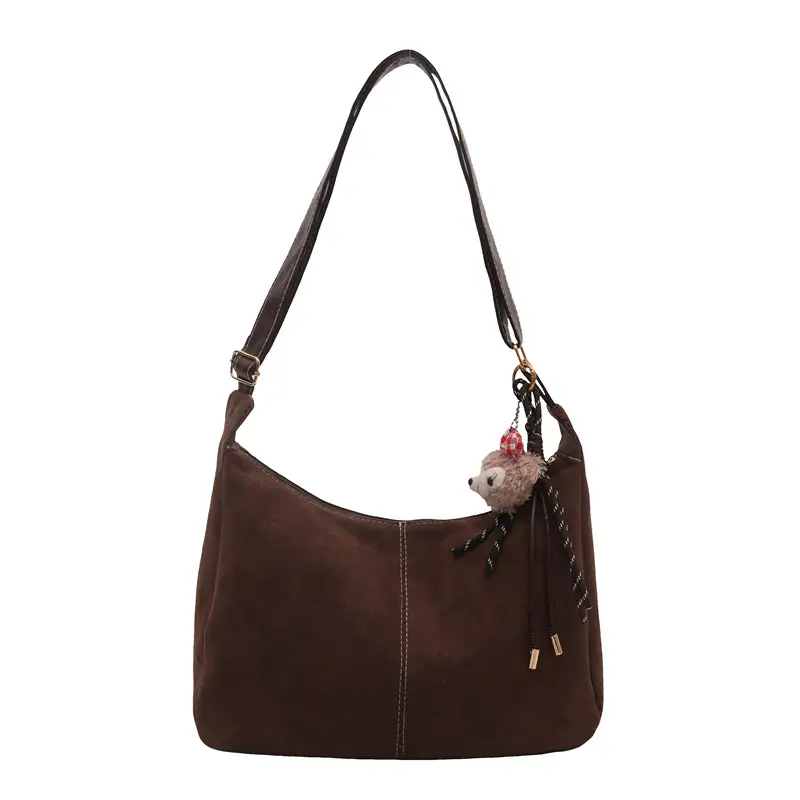 Black Retro Shoulder Messenger Bag for Women 2024 - Image 4