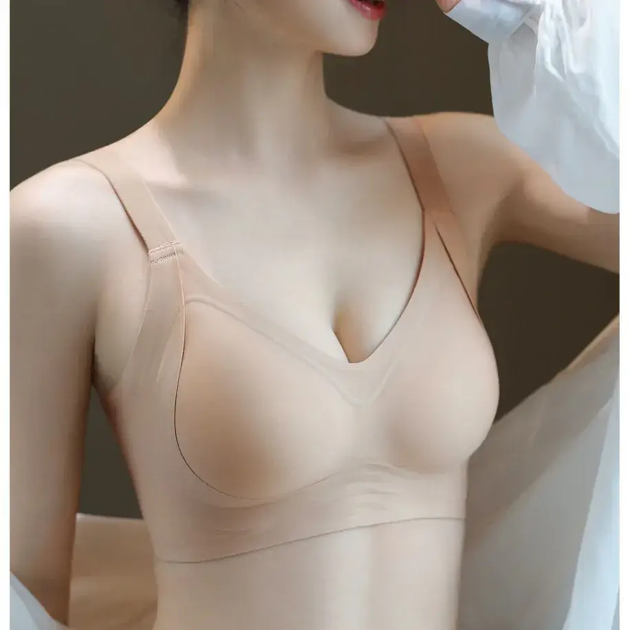 White Full Pin Pull-Up Bra for Women - Image 8