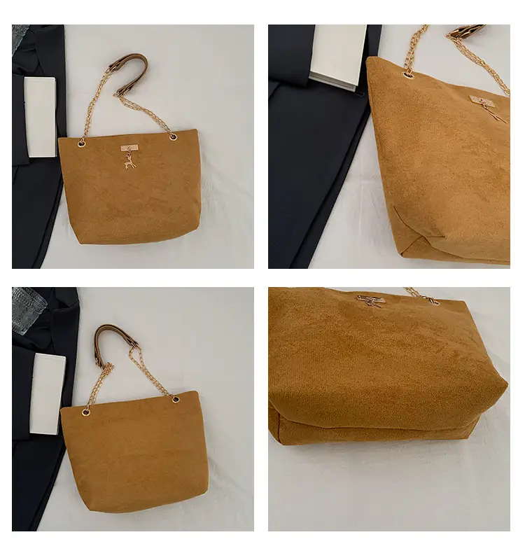 Vintage Chain Shoulder Bag Women 2024 Winter New Style — feature 13