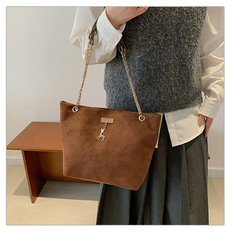 Vintage Chain Shoulder Bag Women 2024 Winter New Style — feature 18