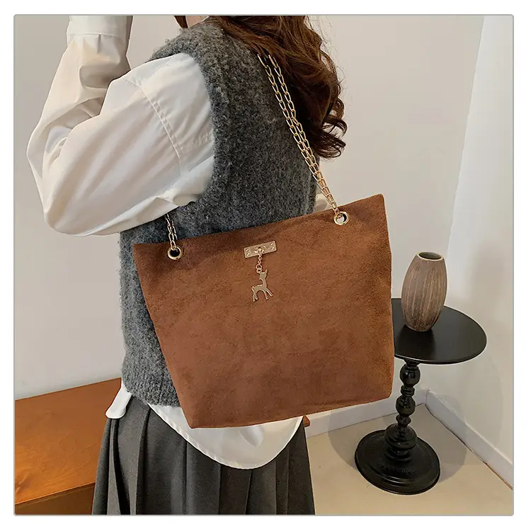 Vintage Chain Shoulder Bag Women 2024 Winter New Style — feature 20