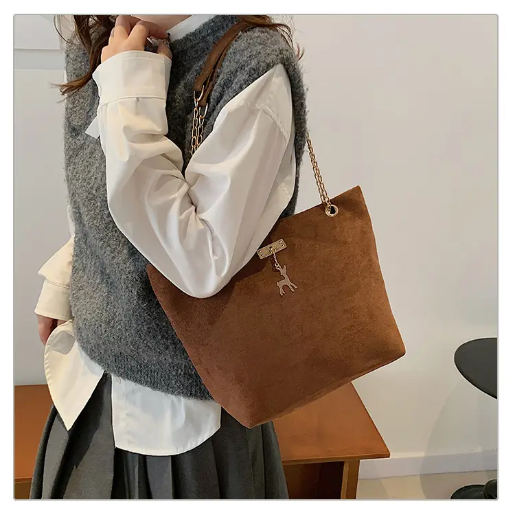Vintage Chain Shoulder Bag Women 2024 Winter New Style — feature 21