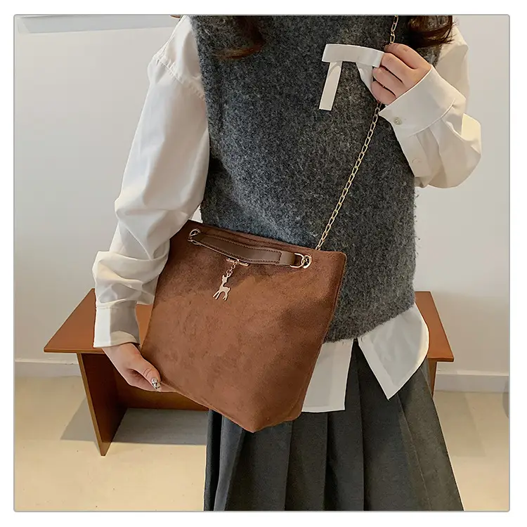 Vintage Chain Shoulder Bag Women 2024 Winter New Style — feature 22