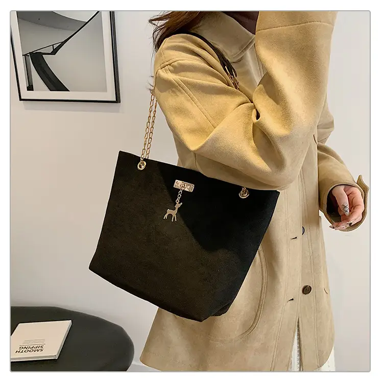 Vintage Chain Shoulder Bag Women 2024 Winter New Style — feature 25
