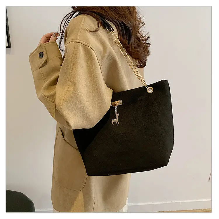 Vintage Chain Shoulder Bag Women 2024 Winter New Style — feature 26