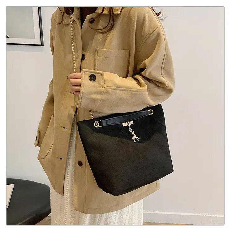 Vintage Chain Shoulder Bag Women 2024 Winter New Style — feature 27