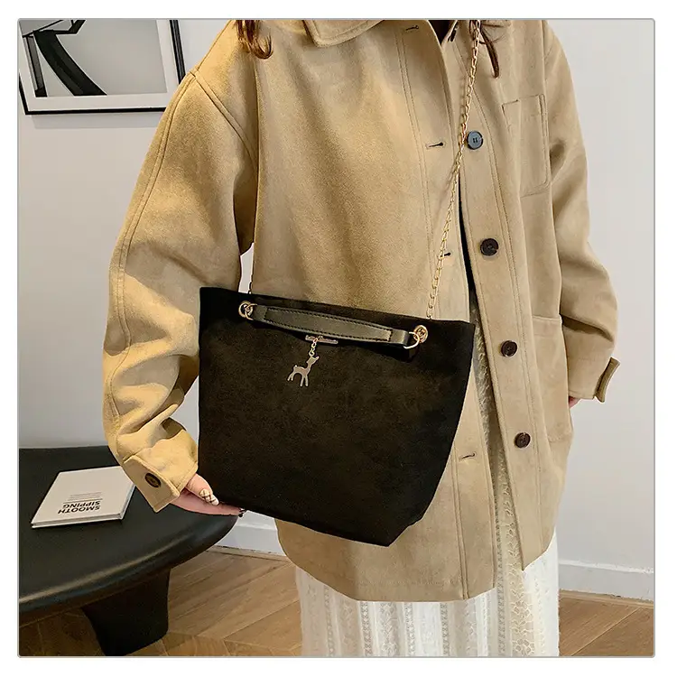 Vintage Chain Shoulder Bag Women 2024 Winter New Style — feature 28
