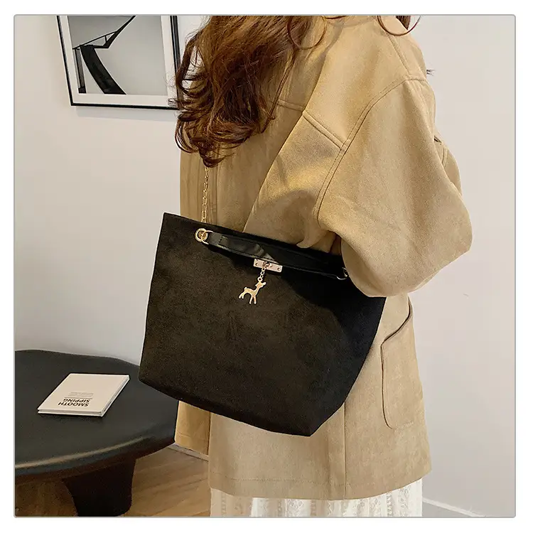Vintage Chain Shoulder Bag Women 2024 Winter New Style — feature 29