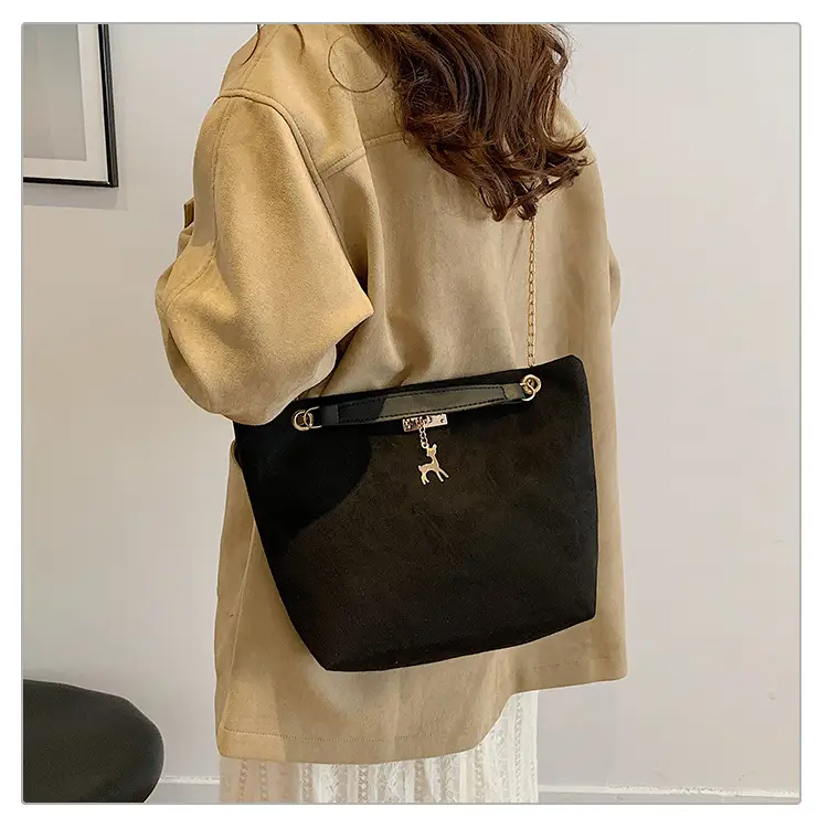 Vintage Chain Shoulder Bag Women 2024 Winter New Style — feature 30