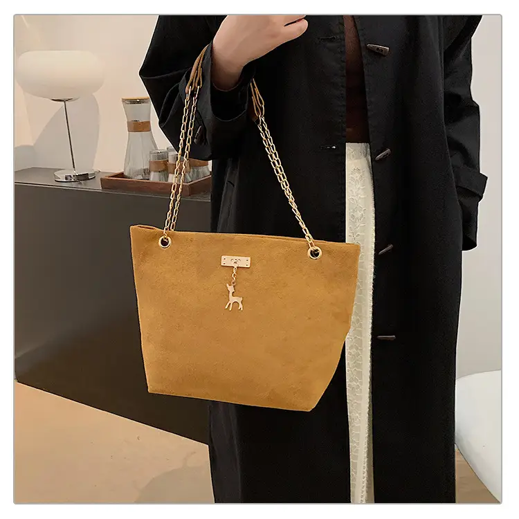 Vintage Chain Shoulder Bag Women 2024 Winter New Style — feature 31
