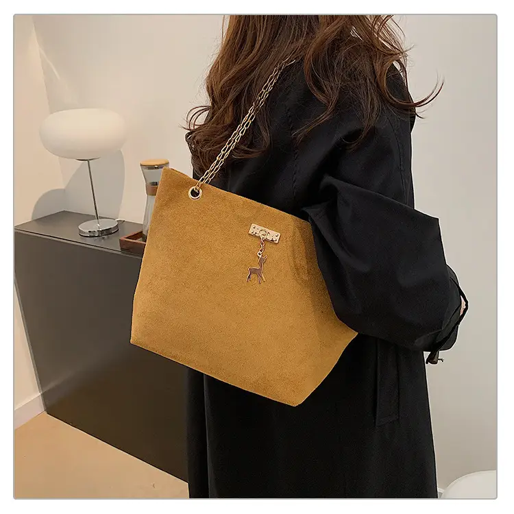 Vintage Chain Shoulder Bag Women 2024 Winter New Style — feature 32