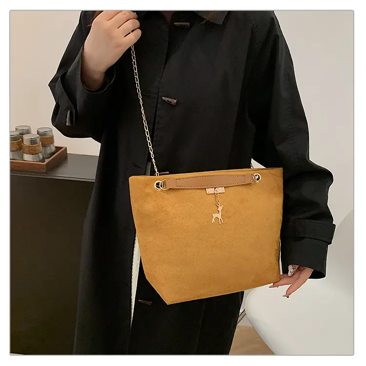 Vintage Chain Shoulder Bag Women 2024 Winter New Style — feature 35
