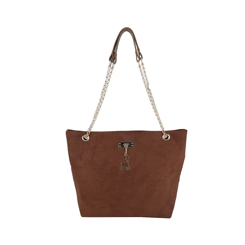 Vintage Chain Shoulder Bag Women 2024 Winter New Style